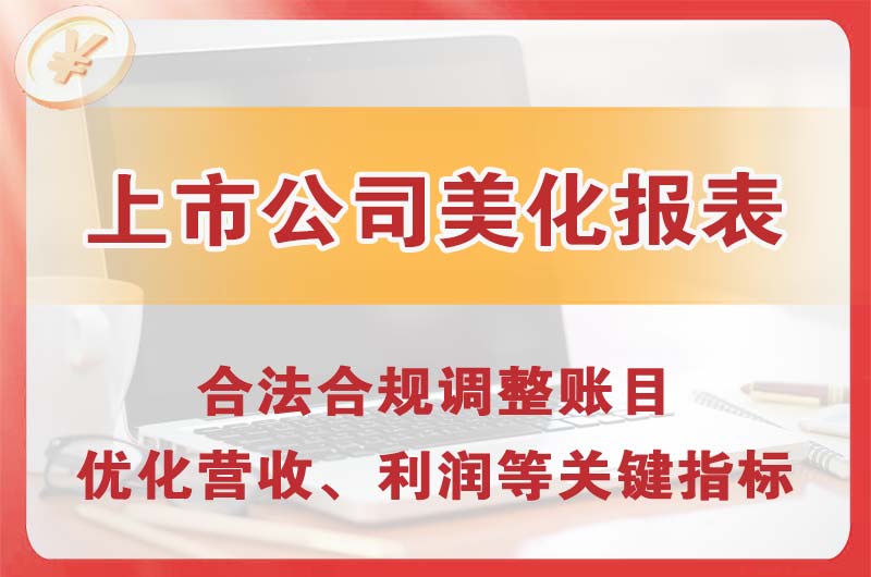 阳江上市公司美化报表